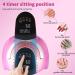 Buy Gel UV LED Nail Lamp - 268W High Power 4 Timer Settings & Auto Sensor for Professional Manicure - Buy Online on SooperMarket.com