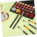 BELLIFFY 6pcs Eyeshadow Brush for under Eye Foundation Brush for Liquid Makeup Eye Shadow Brush Plastic - Buy Online on SooperMarket.com