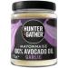 Hunter & Gather Garlic Avocado Oil Mayonnaise 175g | Made with Pure Avocado Oil and British Free Range Egg Yolk | Paleo Keto Sugar and Gluten Free Avocado Mayo | with Lemon Zest and Black Pepper 175 g (Pack of 1)