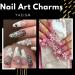 YAEISM 550Pcs Creamy White Pearl 3D Nail Charms - Assorted Shapes for Nail Art and Jewelry DIY - Buy Online on SooperMarket.com