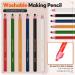 Rustark 32 Pcs Tailoring Marker Set - Fabric Marker Chalk, Disappearing Ink Pen, Sewing Marking Pencil for Quilting, Sewing, Dressmaking - Buy Online on SooperMarket.com