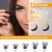 DIY Lash Clusters D Curl 16mm - 72 Mega Volume Eyelash Extensions for Home Use - Buy Online on SooperMarket.com