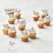 48 Piece Alegre Butterflies Cupcake Topper - Edible Tortendeco Decorations for Birthday Cakes - Black & White Butterfly Muffin Decor - Buy Online on SooperMarket.com