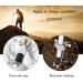 Cane Ice Grip Attachment for Walking Mobility Crutches Non Slip Ice Grip with Durable Steel Tip - Buy Online on SooperMarket.com