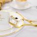 N9R 500PCS Gold Plastic Silverware Set - Disposable Gold Cutlery for Party, Wedding - 200 Forks, 150 Spoons, 150 Knives - Gold Utensils - 500 Pack - Buy Online on SooperMarket.com