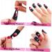 FRCOLOR 100 Sheets Nail Art Anti-Spill Stickers Nail Polish Nail Guards for Painting Nails Nail Protector for Gel Polish Nail Protector Stickers Nail Tape Tearable Adhesive Tape Silica Gel 3.00X2.50X0.10CM As Shown - Buy Online on SooperMarket.com