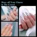 500PCS Quaferen Clear Glaze Stiletto Nail Tips - Long Full Cover for Acrylic Nails - Professional Curved Extension Tips for Nail Art Salon - Buy Online on SooperMarket.com