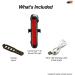 Cygolite Hotrod 90 Lumen Bike Tail Light | USB Rechargeable | 6 Night & Daytime Modes | Wide Glowing LEDs - Buy Online on SooperMarket.com