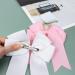 2 Pack 6 inch Bow Hair Clips Large Hair Bow Hair Barrette Clips for Women Girls White Hair Bows(White Pink) - Buy Online on SooperMarket.com
