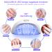 NailGirls 150W LED UV Nail Lamp - Fast Drying Nail Dryer with Auto Sensor & LCD Display | Removable Magnetic Plate for Gel Nails - Perfect for Finger & Toenail Studios - Buy Online on SooperMarket.com