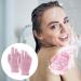 Sibba 8 Pair Exfoliating Gloves - Natural Loofah Wash Gloves for Body and Face - Dead Skin Remover - Double Sided Microfibre Scrubber - Buy Online on SooperMarket.com