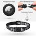 2 Pack Airtag Cat Collar Breakaway with Bell Reflective Kitten Collar with Apple Airtag Cat Collar Holder Adjustable 7-12In Safety Buckle for Girl Boy Cats Pet Supplies Accessories Gifts (Black) - Buy Online on SooperMarket.com