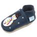 Dotty Fish Soft Leather Baby Shoes for Boys. Toddler Shoes. Non Slip. Animal Designs for Boys and Girls. 0-6 Months - 4-5 Years 3-4 Years Frosty Snowman