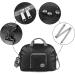 WANDF Airlines 1622 Foldable Travel Duffle Bag - Black 16x16 inches (20L) - Ideal for Travel, Gym & Sports - Buy Online on SooperMarket.com