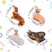 Meekoo Cute Dog Hair Clips - 4 Styles - Small Claw Clips for Women & Girls - Buy Online on SooperMarket.com