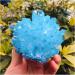 Natural Crystal Cluster White Specimen Ore Reiki Stone Raw Crystal Home Decor Decoration Gift 300-400g - Buy Online on SooperMarket.com