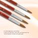 Aokitec Sable Kolinsky Nail Brush #18 - Professional Acrylic Brush for Nail Art & Manicure Tools - Buy Online on SooperMarket.com