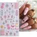 JMEOWIO 3D Embossed Christmas Glitter Nail Art Stickers Decals Self-Adhesive 5D Snowflake Xmas Winter Holiday Santa Cute Nail Supplies Nail Art Design Decoration Accessories 4 Sheets - Buy Online on SooperMarket.com