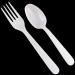 MAUI Plastic Cutlery Combo Set - 100 Forks and 100 Spoons - Heavy Duty Disposable Utensils for Gathering and Parties - Super Heavyweight, Ideal for Soup and Dining - Buy Online on SooperMarket.com