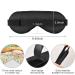 Haskirky Light Blocking Eye Mask | Adjustable for Men and Women | Ideal for Travel, Yoga, Meditation | Comfortable Smooth Design | Sunflower Gnome Print - Buy Online on SooperMarket.com