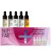 Nip+Fab Gift Set Super Skin Booster Set 5 Skin-Boosting Concentrates: Retinol Hyaluronic Ceramide Glycolic and Vitamin C Complex Skin Care Christmas Gift Super Skin Booster Set