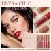 12 Colors Lip Gloss Set - Plumping Liquid Lipstick & Waterproof Long-Lasting Lip Glaze Makeup for Women - Nude Lip Glow Oil Kit (Set A & B - Buy Online on SooperMarket.com