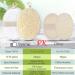 3 Packs Exfoliating Loofah Sponge Pads | Large 5x7 | 100% Natural Luffa and Terry Cloth | Premium Scrubber Body Glove for Men and Women | Ideal for Bath Spa and Shower - Buy Online on SooperMarket.com