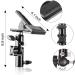 EMART 8.5FT Light Stand Kit with 5/8 Reflector Holder - Heavy Duty Metal Clamp, Umbrella Hole, Photography Studio Equipment - Buy Online on SooperMarket.com
