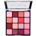Pink Red Eyeshadow Palette 16 Colour Glitter Matte Eye Shadow Pallets For Women Long Lasting Highly Pigmented Eye Shadow Waterproof Blendable Eye Make-Up Palettes (03 Pink Beauty)