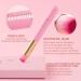 Dming 20 Pack Lash Shampoo Brushes - Pink Eyelash Extension Cleansing & Blackhead Remover Tool - Buy Online on SooperMarket.com