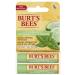 Burt's Bees 100% Natural Moisturizing Lip Balm Cucumber Mint - 2 Tubes