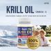 Herba Krill Oil Omega 3 Supplements - 120 Softgels | 1000mg of Antarctic Krill Oil Per Day (2 softgels 500mg each) | Source of Omega 3 Fatty Acids | High Astaxanthin | Premium Grade - 500mg Krill Oil per Soft Gel | 2 Months Supply - Buy Online on SooperMarket.com