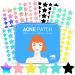 LitBear Acne Pimple Patch 6 Colors 168 Dots Star Pimple Patches with Case Tea Tree Oil & Centella Oil Hydrocolloid Acne Pimple Patches for Face Cute Zit Patches Pimple Stickers Acne Dots