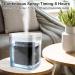 Beioue 1000ML Cool Mist Humidifier with Night Light - Home & Office Air Humidifier - Waterless Auto-Off - Light Wood Grain Design - Buy Online on SooperMarket.com
