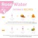 Fatima's Garden 100% Organic Rose Water Toner Spray - 3.4 Fl oz/100ml (Pack of 1) | ECOCERT & USDA Certified | For Face, Body, Hair | Vegan & Cruelty-Free - Buy Online on SooperMarket.com