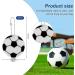 Indrnif 12 Reflective Football Supporters Safety Reflector Trailer | Children s Reflector for School Bags Clothing Backpacks Cycling & Running - Buy Online on SooperMarket.com