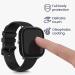 kwmobile Cover Set for Huami Amazfit GTS 2 Mini - Tempered Glass and Plastic Frame - Black (2 Pack) - Buy Online on SooperMarket.com