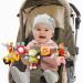 Fehn Stroller Chain Toy Safari | Cute Baby Mobile Chain for Strollers Seats & Cots | Perfect Accessories for Infants 0+ Months - Buy Online on SooperMarket.com