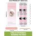 EBANKU Purple Blue Semi Cured Gel Nail Strips | Long Lasting Waterproof Nail Wraps with Cuticle Stick, File, Wipes | UV/LED Lamp Required | Pink and Black - Buy Online on SooperMarket.com