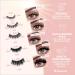 Magnetic Eyelashes with Eyeliner Kit - Magnetic False Eyelashes Multipack with Reusable Natural Magnetic Lashes - 5 Pairs Magnetic Fake Eyelashes Free Applicator Mirror & Protective Gift Storage Box - Buy Online on SooperMarket.com