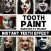 BOBISUKA Black Tooth Paint - Professional Makeup for Cosplay Halloween Theater & Special Effects | Safe Quick Dry Realistic (5 ml - Buy Online on SooperMarket.com