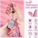 MIZHSE Pink Gel Nail Polish Shimmery Rose Jelly Color Natural Gel Polish Glitter Sparkle Pink Nail Gel 12ML Soak off UV LED for Home Salon DIY BV006 - Buy Online on SooperMarket.com