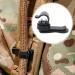 Magnetic Tube Clip for Drinking Hose | Tactical Outdoor Bracket for Camping & Hiking | Removable Water Bladder Hose Holder - Buy Online on SooperMarket.com