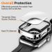 AmizeeÂ 2Â PackÂ CompatibleÂ withÂ AppleÂ WatchÂ CaseÂ 44mmÂ SeriesÂ 6/5/4/SEÂ with Built-in Screen Protector Hard PC Case Straight Edge Ultra Thin Anti-Scratch Protective Cover for iWatch 44mm (Silver/Clear) 44mm Silver/Clear - Buy Online on SooperMarket.com