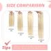 24 Seamless Human Hair Clip in Extensions - Natural Thick Straight Weft - 7 Pieces - T14/60+T14/60# - 100g - Women's Hair Extensions - Buy Online on SooperMarket.com