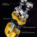 Mini Electric Beard Trimmer - IPX7 Waterproof Type C Charging Dual Use for Travel - Small Shaver in Yellow - Buy Online on SooperMarket.com