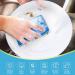 AIDEA-Brite Non-Scratch Scrub Sponge - 12 Count Pack for Dishes & Cleaning - Gentle on Surfaces, Tough on Grime - Blue Cleaning Sponges for Everyday Use - Buy Online on SooperMarket.com
