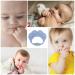 Aznever Silicone Baby Bite Ring - Montessori Toddler Teething Toy Cute Anti-Drop Design for Birthdays & Christmas - Buy Online on SooperMarket.com