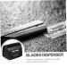 PopetPop 2-Station Razor Blade Storage Box - Safe Disposal Container for Salons & Men Durable & Portable Hot Box - Buy Online on SooperMarket.com