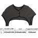 Ulapithi Heated Neck Wrap Pillow - 360 Thermal Collar for All Seasons | Washable Velvet Neck Warmer & Relaxation Solution - Dark Gray - Buy Online on SooperMarket.com